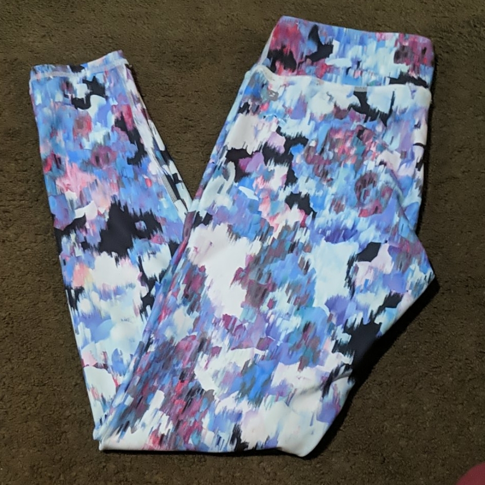 • Fabletics Multi-Colored Yoga Pants •
